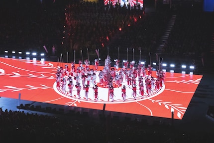 Zeitgemäss: Der LED-Boden wird ein Highlight der Show