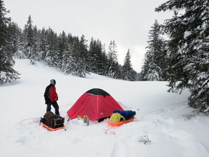 A very tough tent.