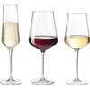 Leonardo Puccini (22 cl, 18 x, White wine glasses, Red wine glasses)