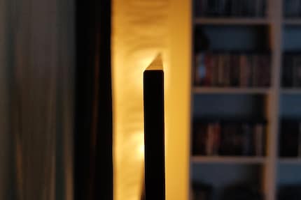 So sehen 0.6 Zentimeter von der Seite aus.