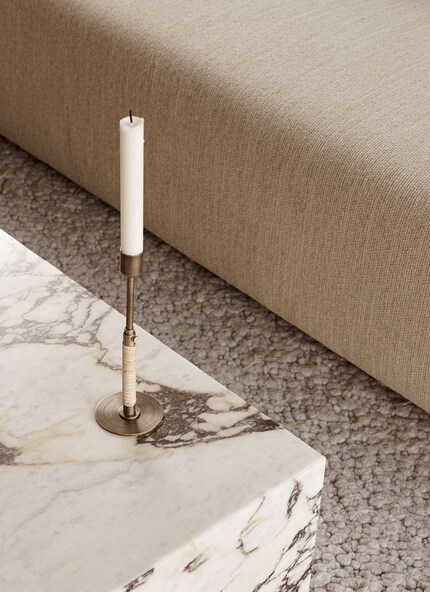 Beige and brown tones easily match up. Image: Menu