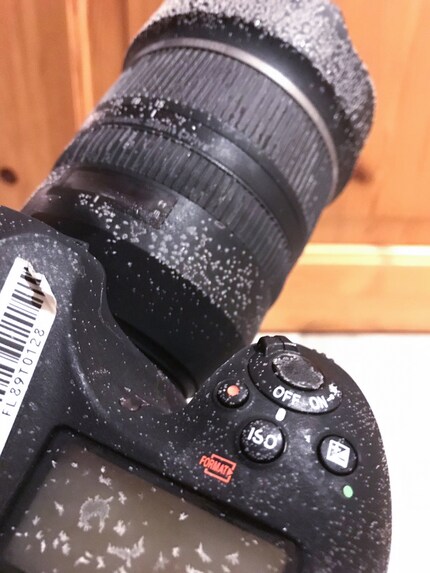 Frozen camera