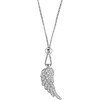 Rhomberg necklace, wings (Silver)