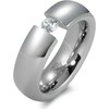 Rhomberg Solitär Ring (50, Metall)