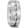 Rhomberg Partner Ring (66, Stainless steel, Silver)