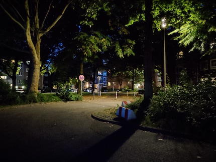 Foto mit Nachtmodus