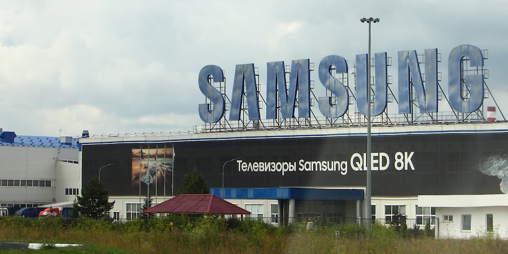 La fabbrica Samsung a Kaluga, Russia