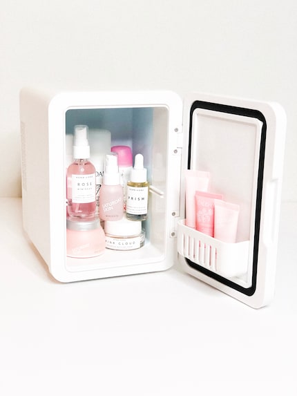 Le réfrigérateur pour vos produits de soin. Image : The Beauty Fridge
