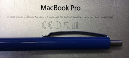 Mon Macbook n'est heureusement pas concerné.