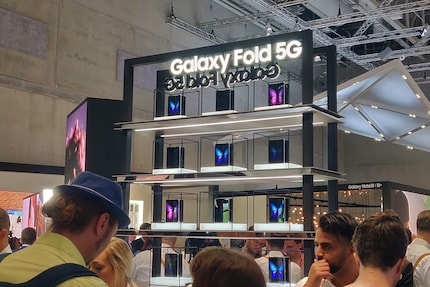 Alle wollen zum Galaxy Fold 5G.