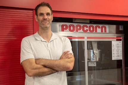 I popcorn non fanno parte della sua vita ma di quella degli spettatori delle sue opere.