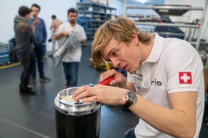 Tra gli studenti dell'ARIS sono rappresentate in totale otto nazionalità. Con Paul c'è anche l’Austria.