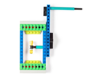 Produkttests aus Lego-Bestandteilen.