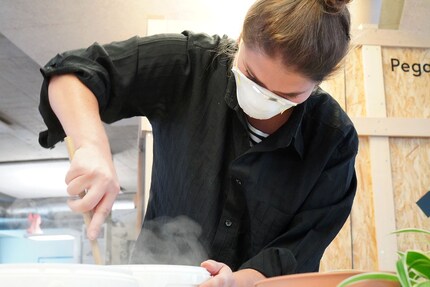 Stirring is a real pain in the arse.