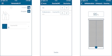 J'ai pu ajouter sans problème l'actionneur dans l'appli.