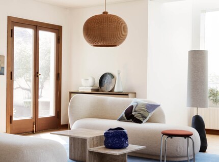 Il disegno sulla ceramica è visibile solo da vicino. Immagine: Ferm Living