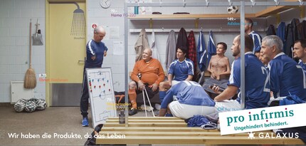The Pro Infirmis campaign
