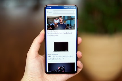 Beim Mi 9T Pro mit Gestensteuerung hast du das volle Display