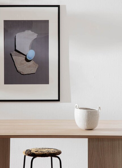 Eine poetische Collage aus organischen und geometrischen Formen: die «Nexus»-Serie. Bild: Ferm Living. Bild: Ferm Living