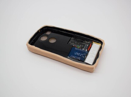 Es gibt die Prototypen in einem simplen Beige oder einer «realistischen» Variante, die unregelmässig eingefärbt ist. Bild: Marc Teyssier