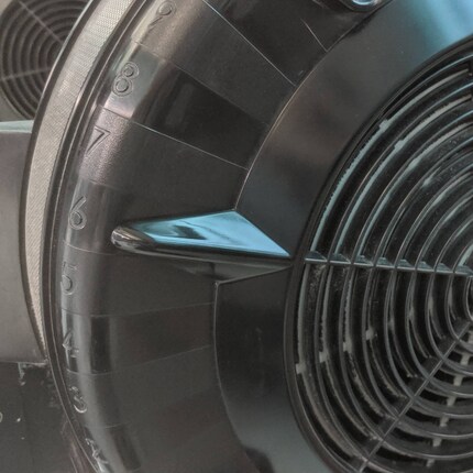 Le réglage de l'air...
