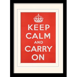 Keep Calm and Carry on (30 x 40 cm)
