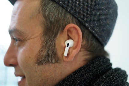 Gli AirPods Pro sono comodi da indossare.