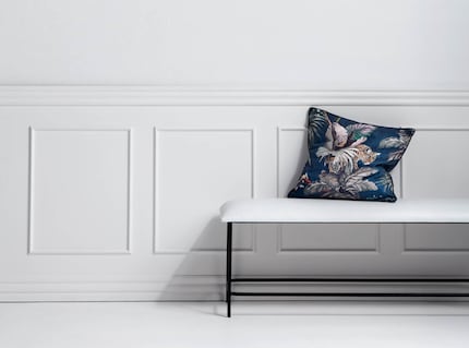 Perfekt für Minimalisten: Ton in Ton fallen die drahtigen Möbel noch weniger auf. Bild: Nordal
