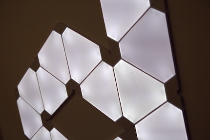 The Aurora panels from Nanoleaf.