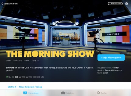 «The Morning Show» è un Originale Apple disponibile alla visione solo per i clienti Apple TV+.