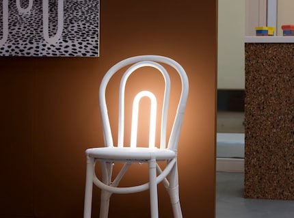 Der Entwurf von Nachwuchsdesigner Lucas Fischer bezieht sich auf den Chair Fun.