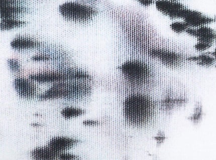 These splashes of colour come from raindrops. They are created when they trickle onto pre-treated, water-sensitive textiles. Image: ZigZagZurich