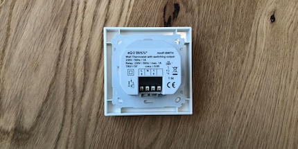 Facile da installare e semplice da configurare - il termostato da parete Homematic IP è uno spettacolo da vedere.