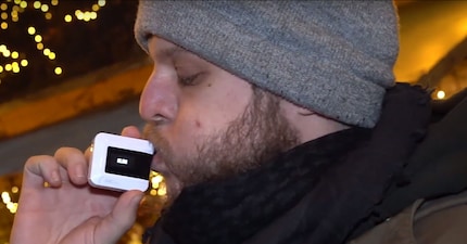Dominik «Dom Promillo» Bärlocher bläst zum Promille-Marsch