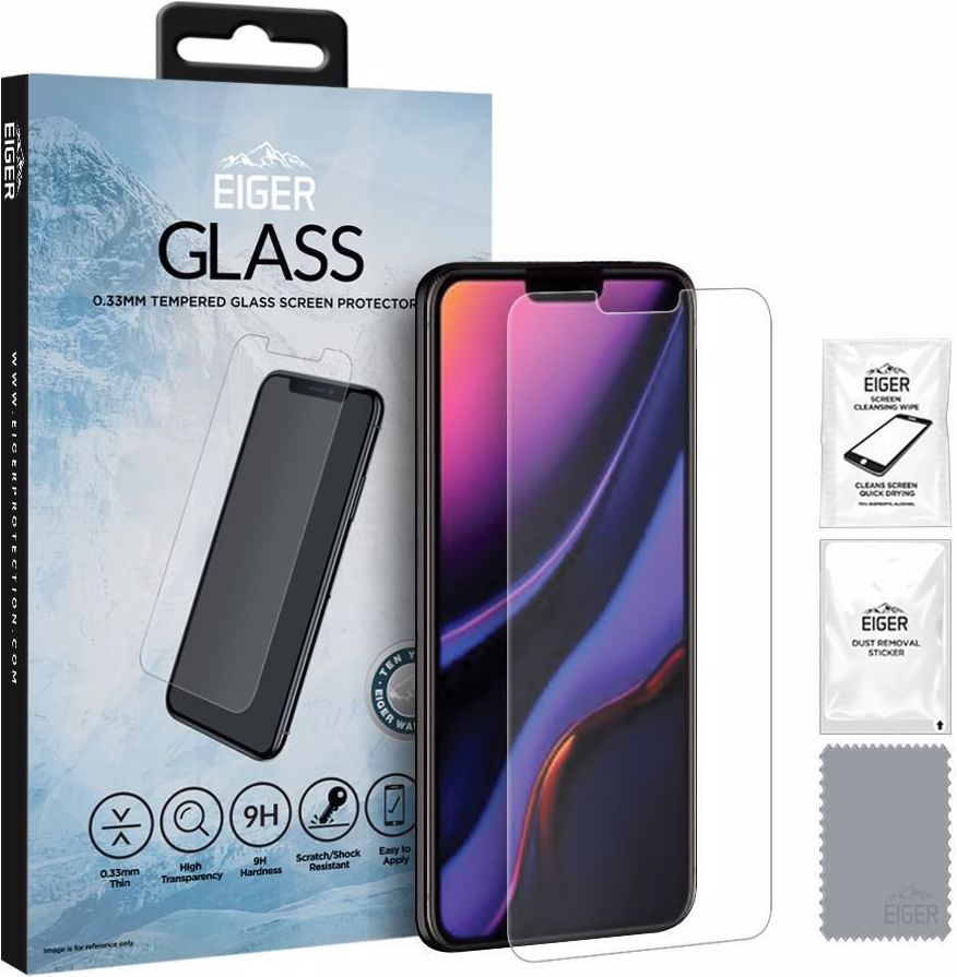 Eiger Displayschutz 2.5D Glass Clear iPhone 11/XR (1 Stück iPhone XR) Galaxus