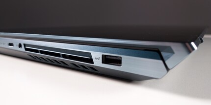 Thunderbolt 3, 3.5 mm jack, USB 3.1 Type A