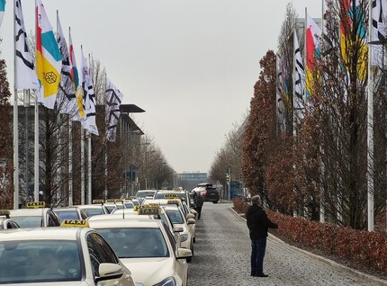 Das Event des Jahres für die Sportbranche – und Taxifahrer.