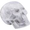 Kare Design Deco Figurine Crystal Skull Silver Big