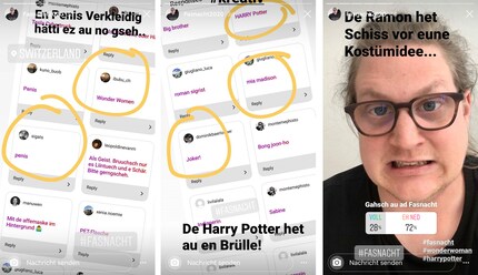 Antworten auf unsere Insta-Story.