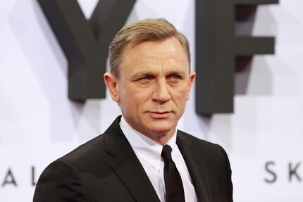 Daniel Craig alla prima di Skyfall