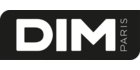 Logo of the DIM brand