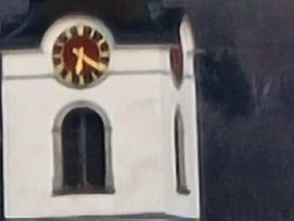Il campanile con lo zoom 100x