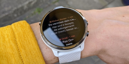 Puoi leggere facilmente il display anche alla luce del giorno.