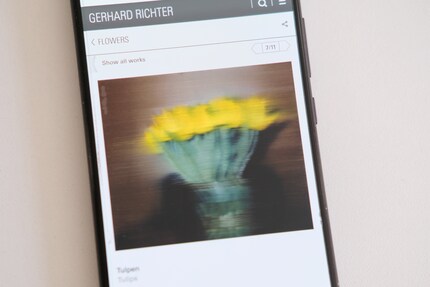 «Tulpen» von Gerhard Richter aus dem Jahr 1995.