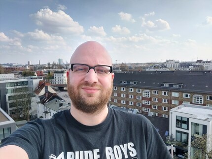 Selfie avec HDR.