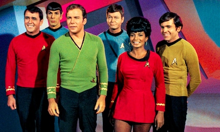 Not only the 1960s were bright and colourful, so were the Star Trek cast