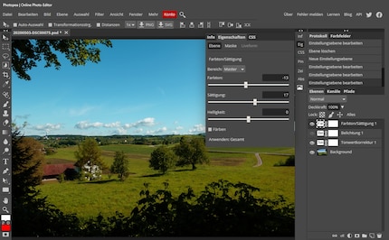 The interface looks familiar to every Photoshop user