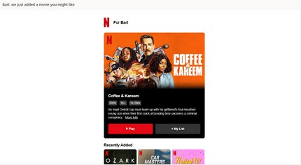 Oui, je sais, il y a écrit Bart. Mais c'est mon profil.