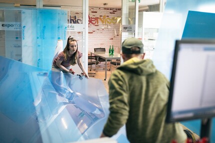 Acrylic glass is (still) the undisputed number one transparent material.