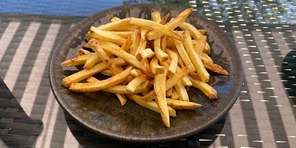 E queste sono le patatine ottenute dalle patate farinose.